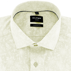 Olymp Luxor Modern Fit Celebration Shirt Cream