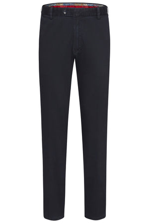 Navy Cotton Stretch Chino