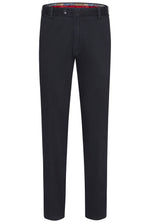 Load image into Gallery viewer, Navy Cotton Stretch Chino
