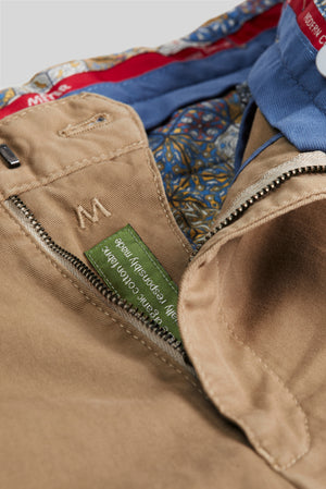 Stone Cotton Stretch Chino