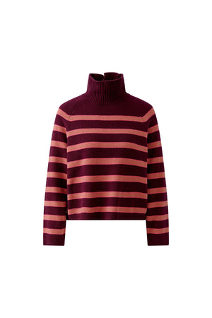 Red Stripe Pullover