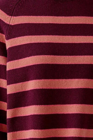 Red Stripe Pullover