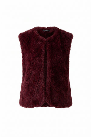 Berry Faux Fur Waistcoat
