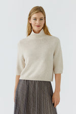 Load image into Gallery viewer, Beige Short Sleeve Pullover
