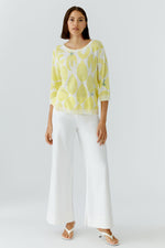 Load image into Gallery viewer, Yellow White Pullover
