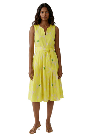 Yellow Midi Dress