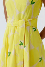 Load image into Gallery viewer, Yellow Midi Dress
