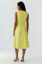 Load image into Gallery viewer, Yellow Midi Dress
