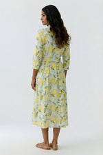 Load image into Gallery viewer, Light Green Yellow Dress
