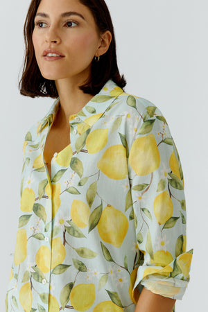 Light Green Yellow Blouse