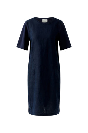 Blue Linen Dress