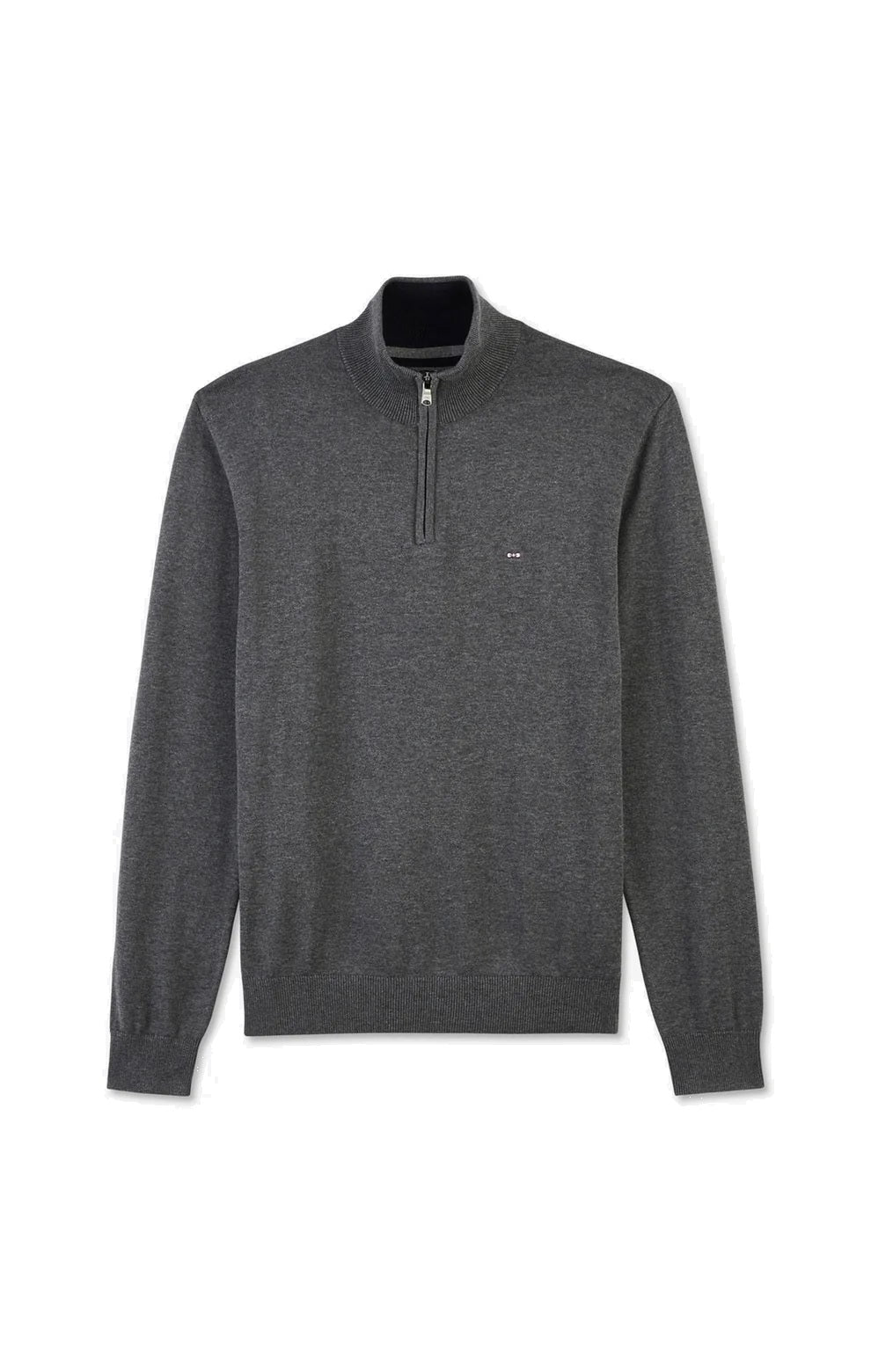 Eden Park Half Zip Sweater Grey