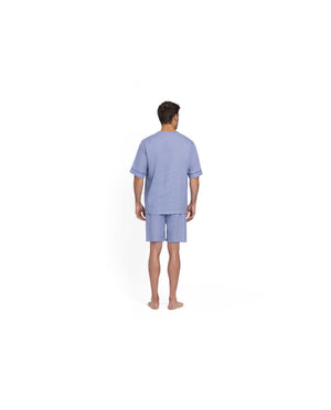 Sky Pyjama Shorts Set