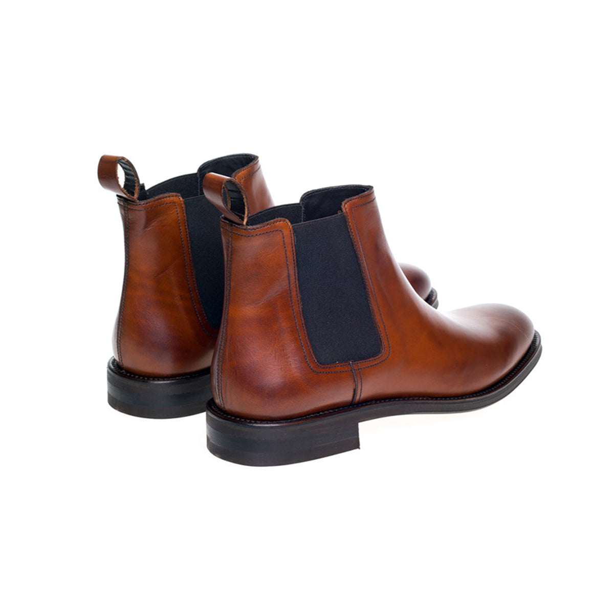 John White Piccadilly Chelsea Boots Tan