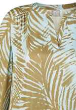 Load image into Gallery viewer, Sky Palm Print Blouse
