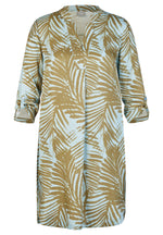 Load image into Gallery viewer, Sky Palm Print Dress
