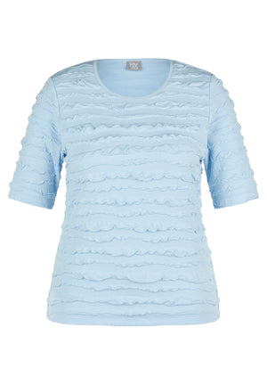 Sky Textured T-Shirt