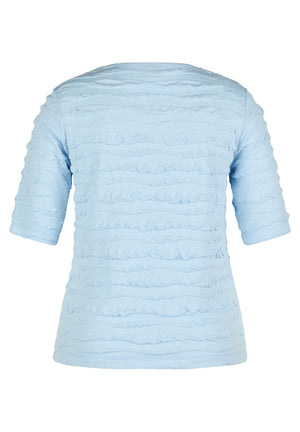 Sky Textured T-Shirt