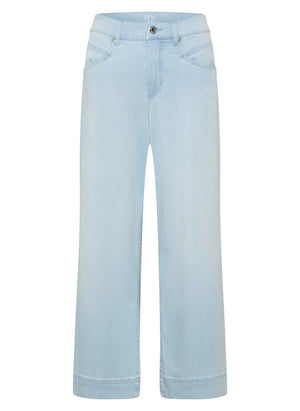 Blue Cropped Trousers