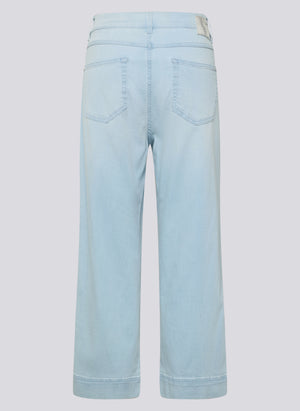Blue Cropped Trousers