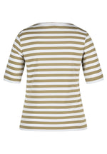 Load image into Gallery viewer, Khaki Striped T-Shirt
