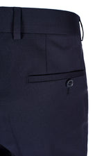 Load image into Gallery viewer, Navy Suit Trousers
