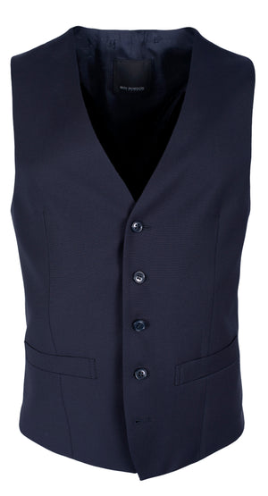 Navy Suit Waistcoat
