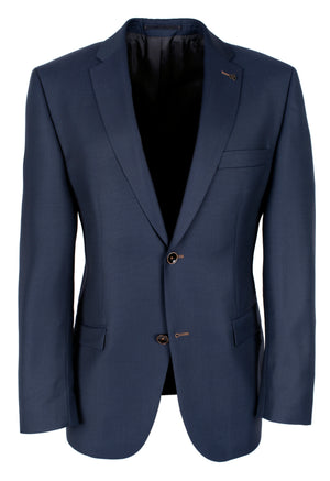 Blue Textured Jacket