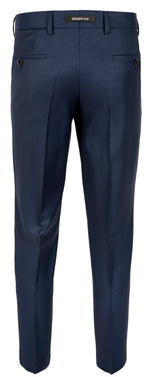 Load image into Gallery viewer, Blue Textured Trousers
