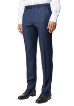 Load image into Gallery viewer, Blue Textured Trousers
