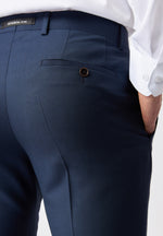 Load image into Gallery viewer, Blue Textured Trousers
