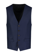 Load image into Gallery viewer, Blue Textured Waistcoat
