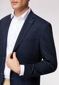 Dark Blue Jersey Blazer