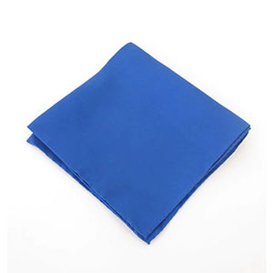 Royal Blue Silk Pocket Square