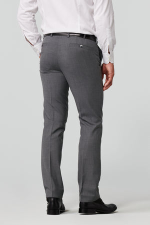 Grey Tropical Wool Trouser