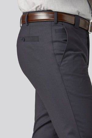 Navy Tropical Wool Trouser
