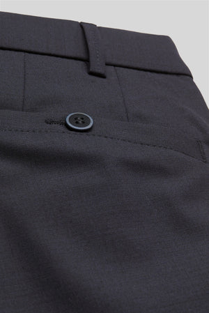Navy Tropical Wool Trouser