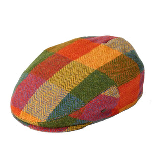 Rust Stornoway Harris Tweed Cap