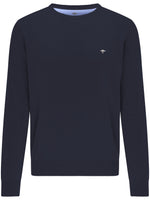 Load image into Gallery viewer, Navy Crew Neck Sweater
