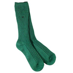 Load image into Gallery viewer, Swole Panda Bamboo Boot Socks Green
