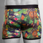 Load image into Gallery viewer, Swole Panda Jungle Bamboo Boxers
