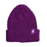 Load image into Gallery viewer, Purple Organic Cotton Beanie
