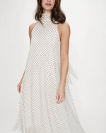 Load image into Gallery viewer, Off White Polka Dot Dress
