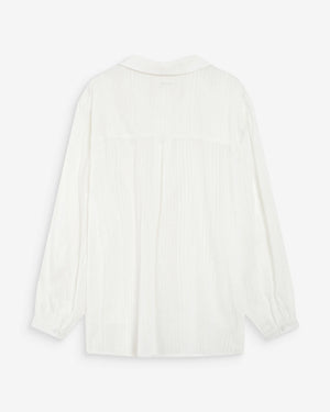 Off White Oversized Shirt