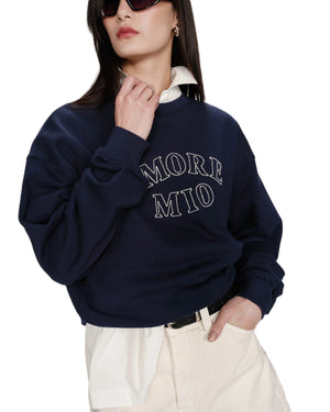 Navy Oversized Sweatshirt