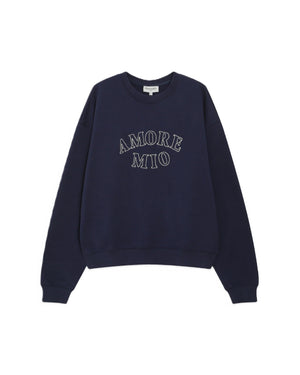Navy Oversized Sweatshirt