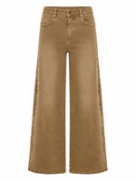 Load image into Gallery viewer, Khaki Embroidered Side Jeans

