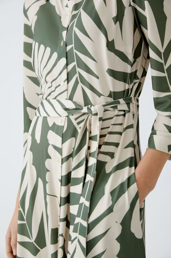 Khaki Shirt Dress