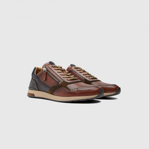 Brown Zip Slow Sneakers