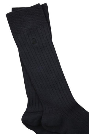 Navy Boot Socks